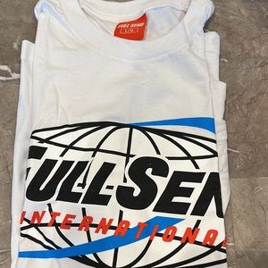 FULLSEND WHITE TSHIRT SIZE LARGE